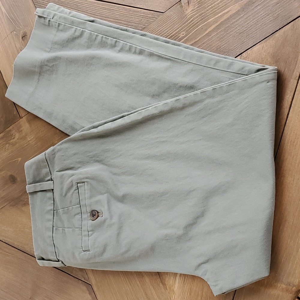 Womens Talbots Khaki Crop